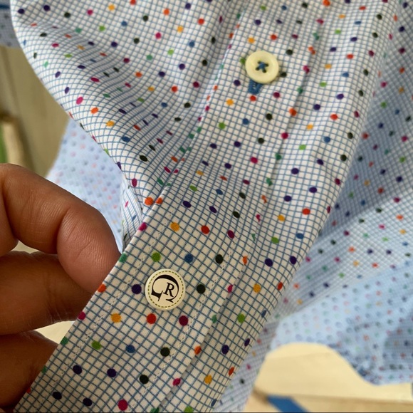 Robert Graham Knowledge Wisdom Truth shirt Multi Color 44 17.5 36/37 - Picture 8 of 10